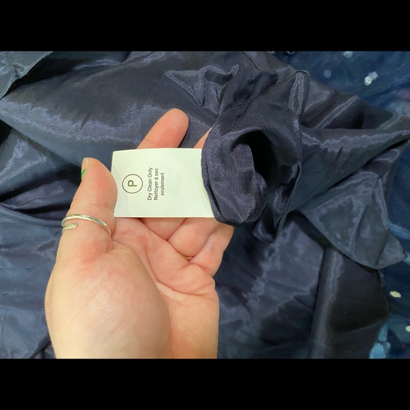 New Anthropologie Rochelle Tulle Maxi Dress 12-P - Picture 12 of 12